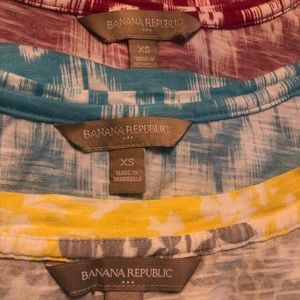 Banana Republic Bundle basic tee shirts